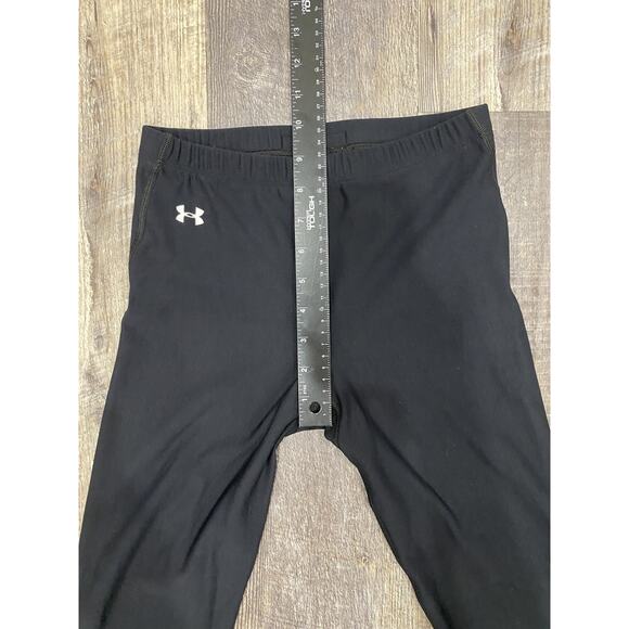 Under Armour Womens Size Small Black Base Layer Leggings Stretchy Full Length UA - Picture 13 of 13
